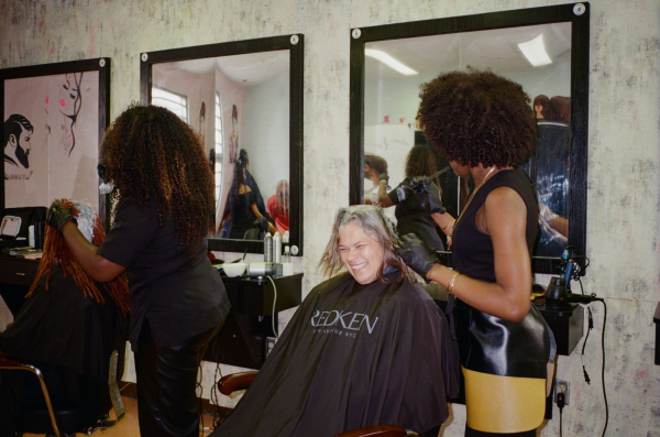 Image may contain Indoors Adult Person Beauty Salon Hairdresser Face and Head